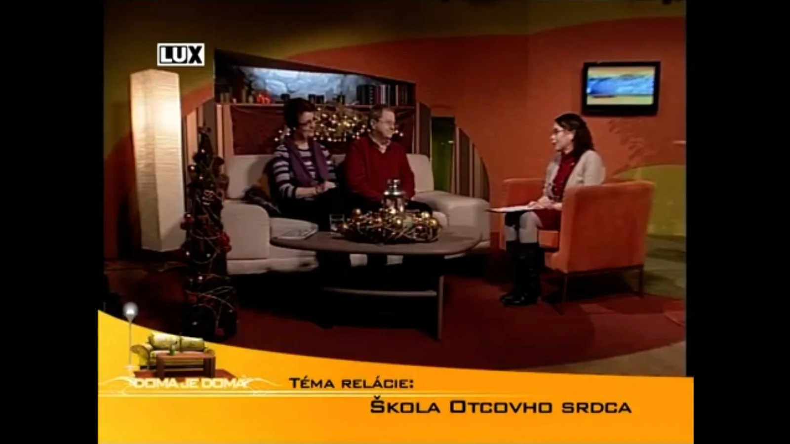 Rozhovor s manžely Hoxarovými na TV Lux